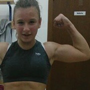 Teen muscle girl Gymnast Giovanna